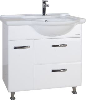 Тумба под раковину Bellezza Альдо 90см белый 00000007007